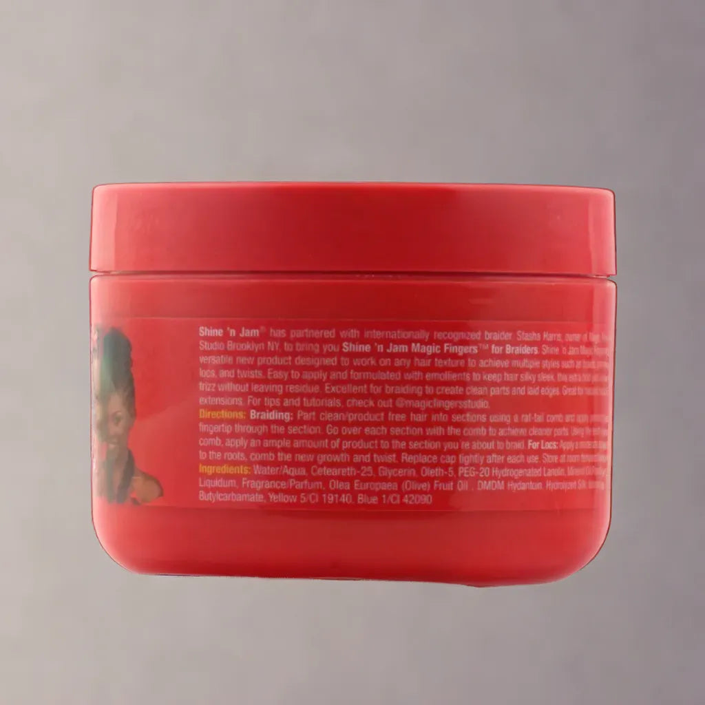 Gel capillaire Shine 'n Jam Magic Fingers pour tresseuses