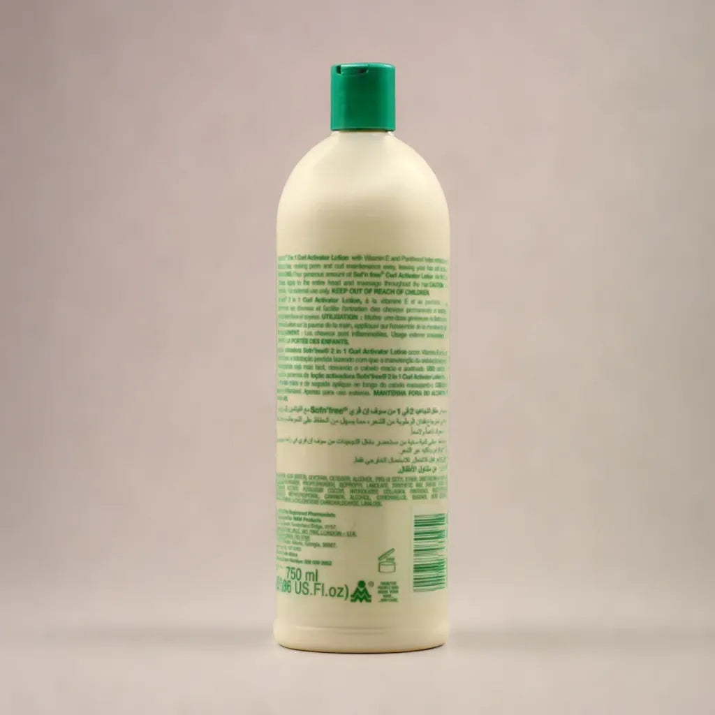 Crème capillaire activateur de boucles Sofn'free