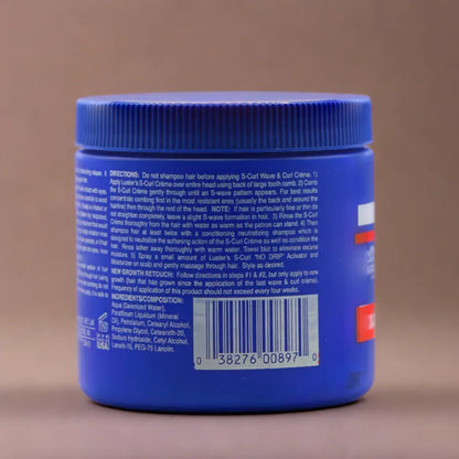 S curl Texturizer Wave Extra Strength Cream Relaxer