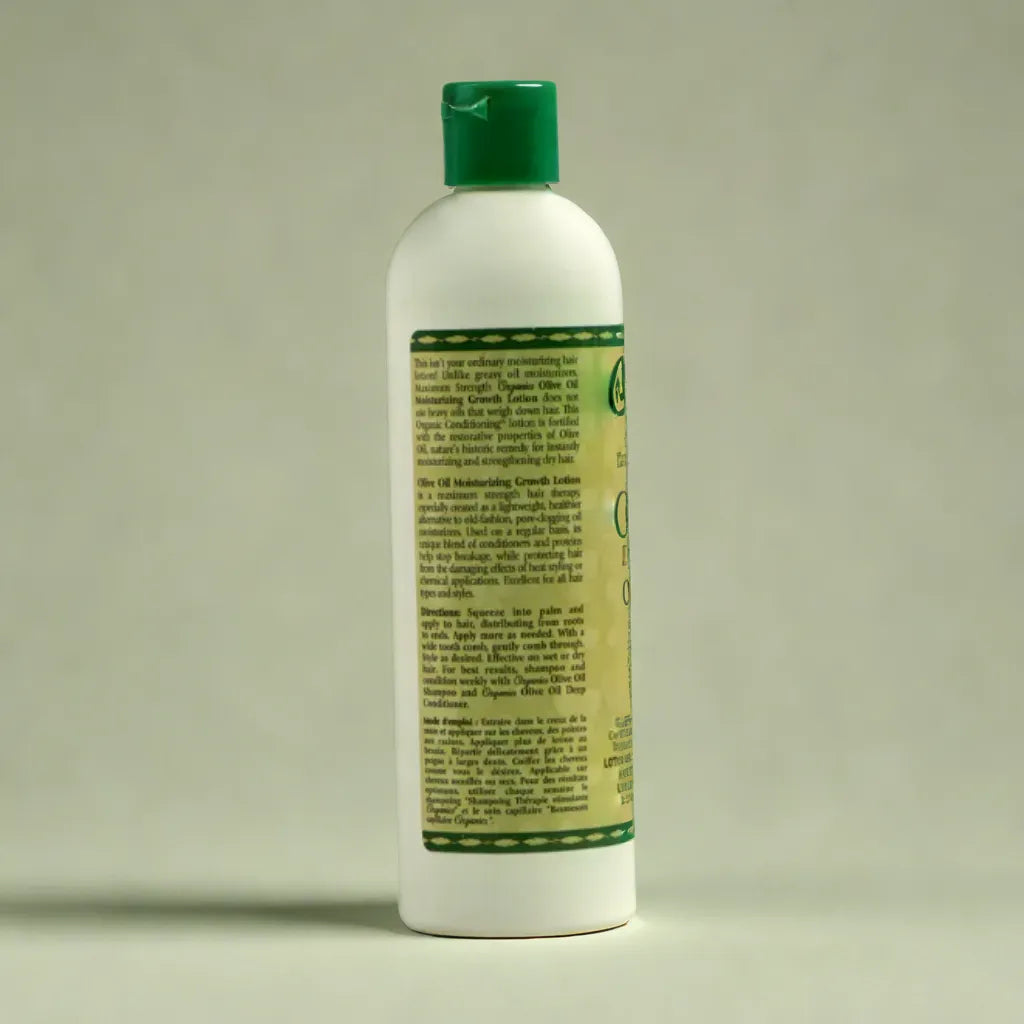 Lotion hydratante pour le corps Organics avec lotion capillaire à l’huile d’olive extra vierge