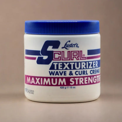 S curl Texturizer Wave Maximum Strength Cream Relaxer