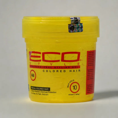 Gel coiffant Eco Professional à l'huile d'olive, au beurre de karité, à l'huile de cumin noir et à l'huile de lin