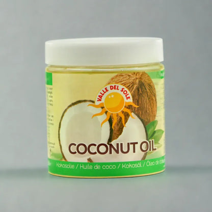 Valle del Sole – Huile Capillaire 100% Huile de Coco Pure et Naturelle