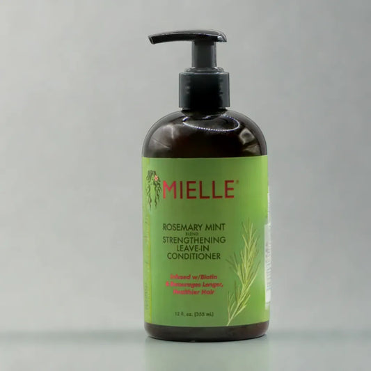Revitalisant fortifiant sans rinçage au romarin et à la menthe Mielle