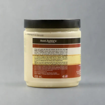 Aunt Jackie's Curls &amp; Coils Recettes de crème à la noix de coco Coco Repair Revitalisant en profondeur à la crème de noix de coco