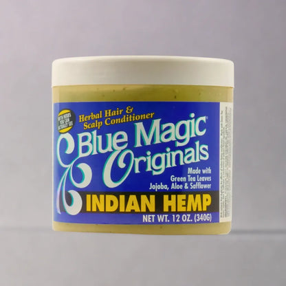 Revitalisant pour cheveux et cuir chevelu à base de plantes de chanvre indien Blue Magic Originals