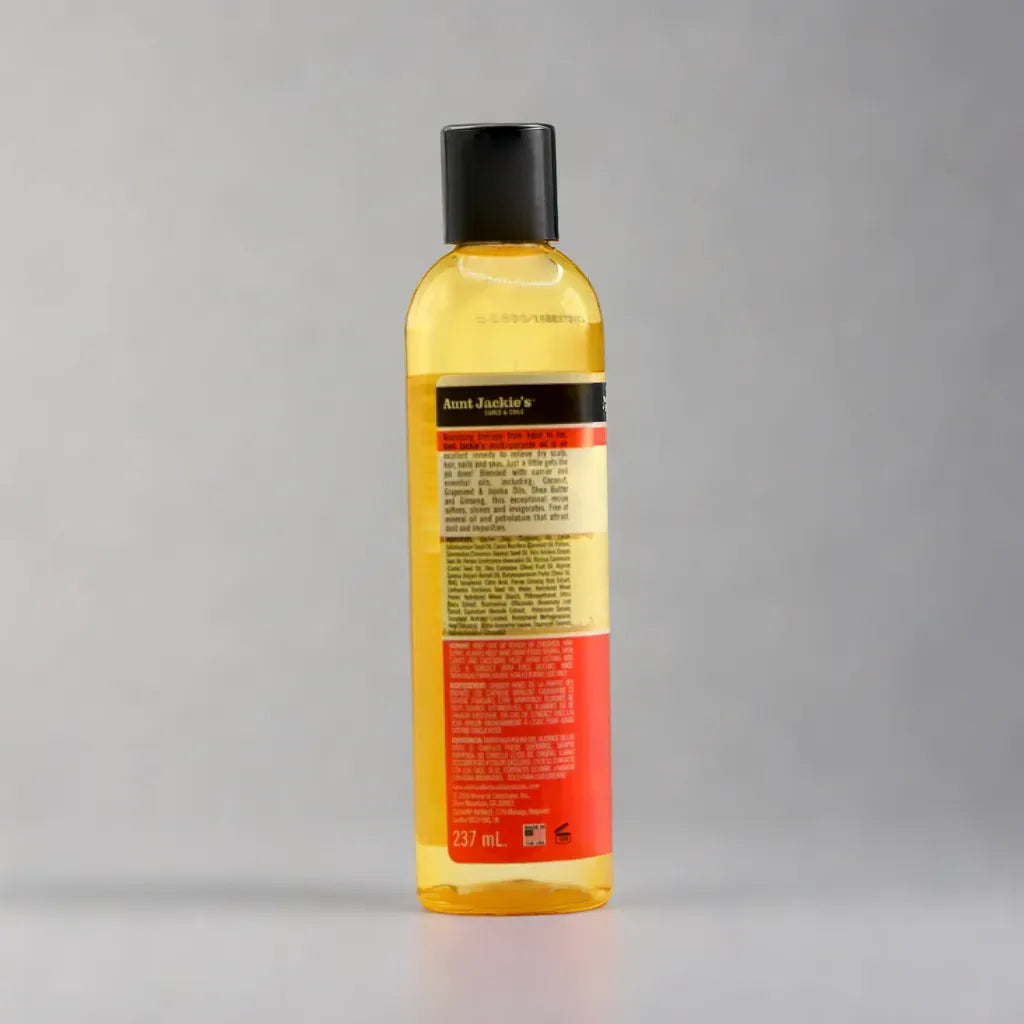 Huile capillaire multi-usages Soft All Over de Aunt Jackie's Flaxseed Recipes