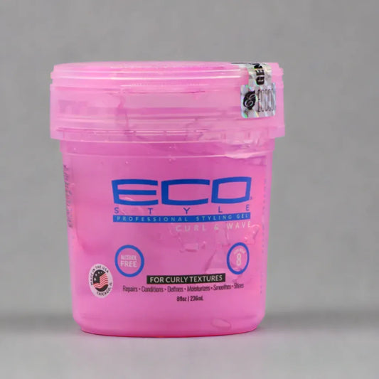 Gel coiffant professionnel ECO Style – Pour les textures de cheveux bouclés