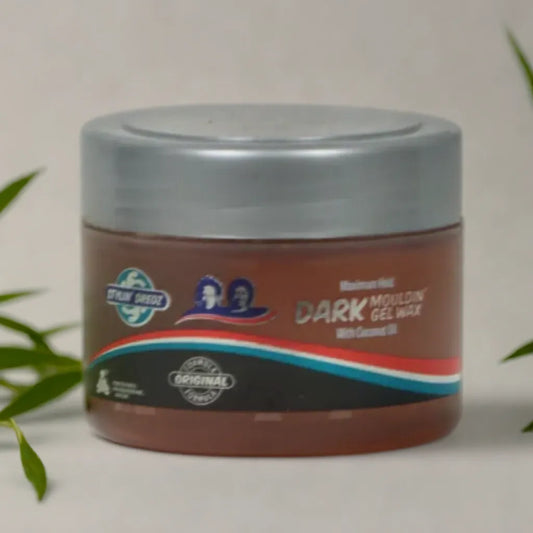 Cire gel modelante foncée à tenue maximale Styling Dredz à l'huile de noix de coco