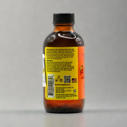 Huile capillaire jamaïcaine à la mangue et au citron vert, au ricin noir, à la mangue et à la papaye