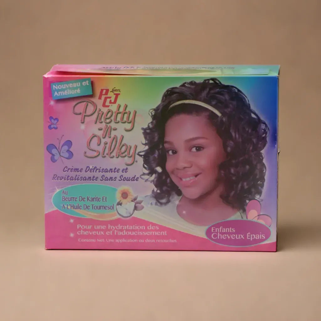 PCJ Pretty-n-Silky Crème Défrisante et Revitalisante Sans Soude Relaxer for kids