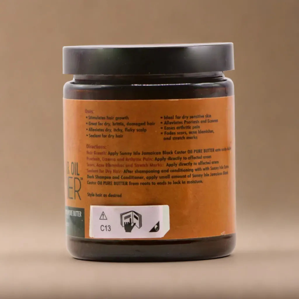 Crème capillaire jamaïcaine au ricin noir Sunny Isle