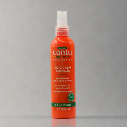 Cantu Shea Butter Coil Calm Spray démêlant pour boucles, spirales et vagues naturelles