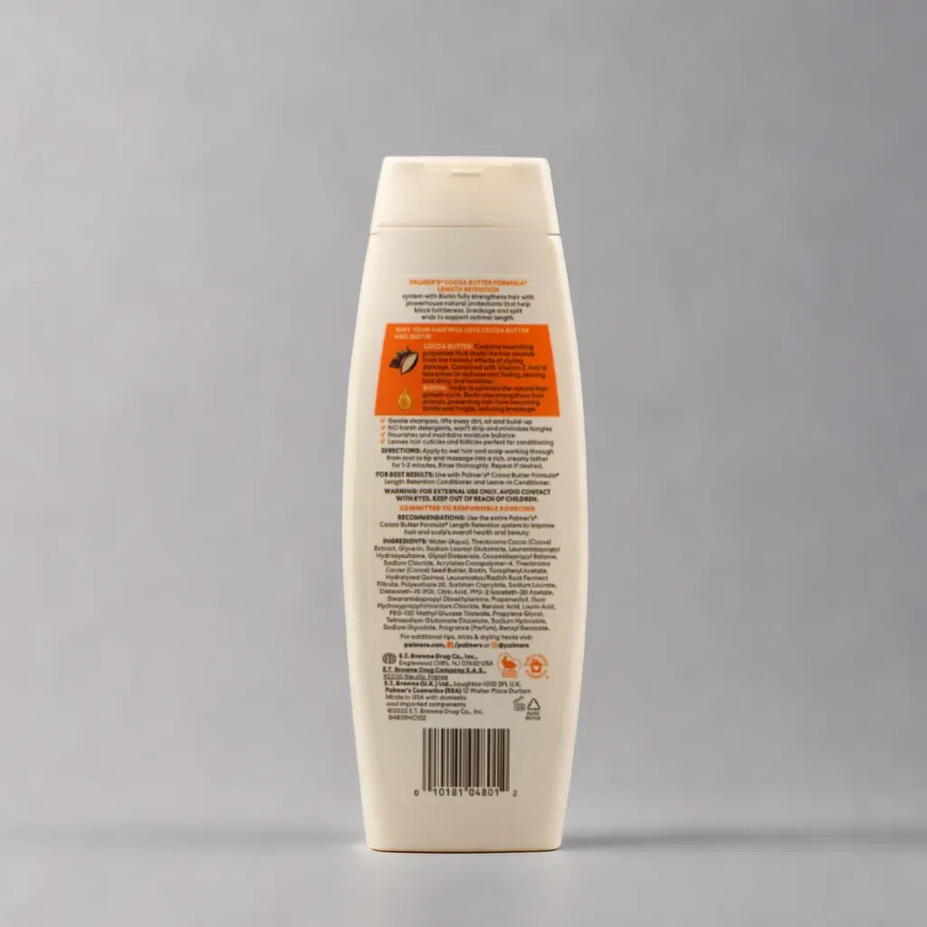 Palmer's Cocoa Butter Formula Shampooing à rétention de longueur avec biotine
