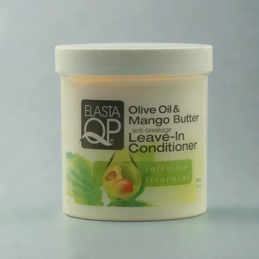 Revitalisant anti-casse sans rinçage à l'huile et au beurre de mangue Elasta QP