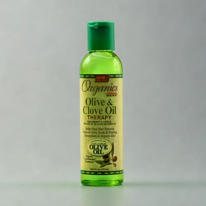 Huile capillaire d'olive et de clou de girofle Organics