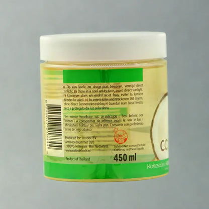 Valle del Sole – Huile Capillaire 100% Huile de Coco Pure et Naturelle