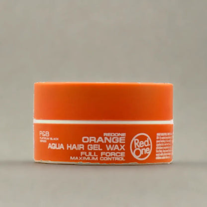 Red One Aqua Hair Gel Wax Orange