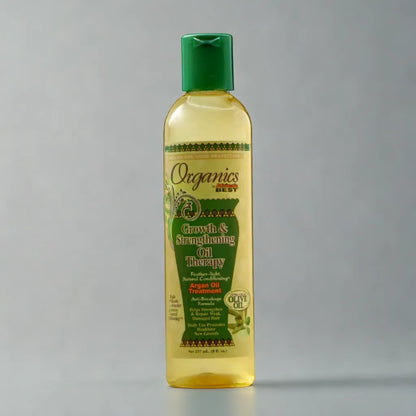 Huile capillaire croissance et renforcement Therapy Organics Africas Best