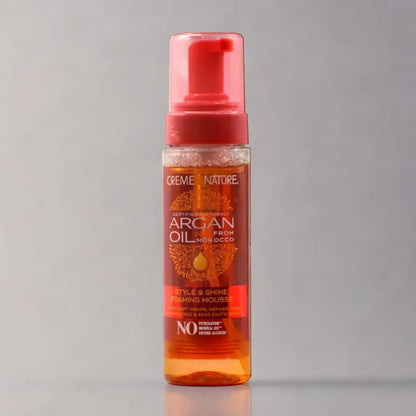 Creme of Nature Argan Oil Style &amp; Shine Foaming Hair Mousse