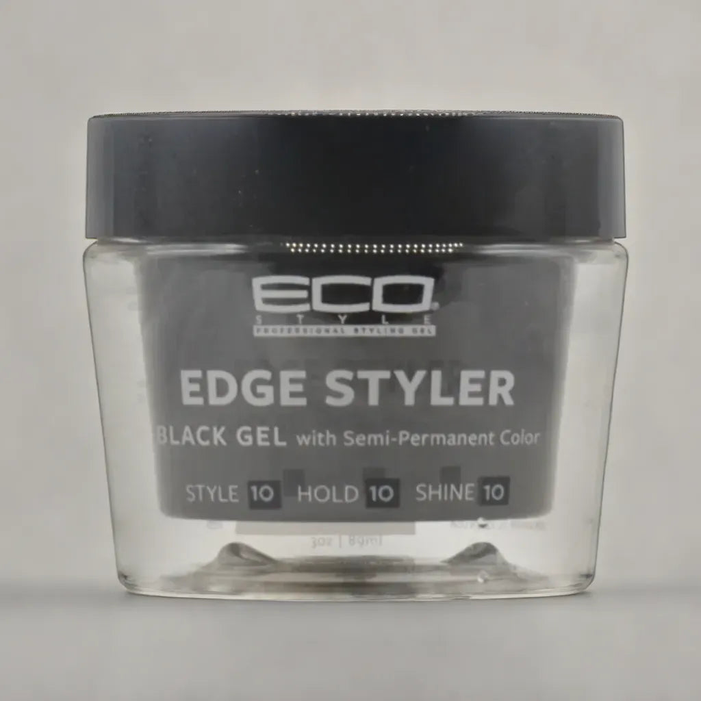 Gel noir Eco Style Edge Styler avec couleur semi-permanente