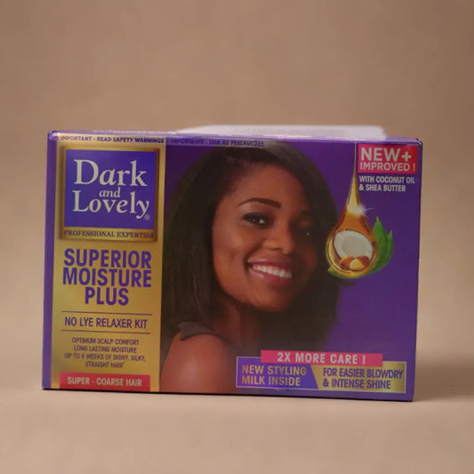 Kit relaxant Dark and Lovely Superior Moisture Plus sans lessive