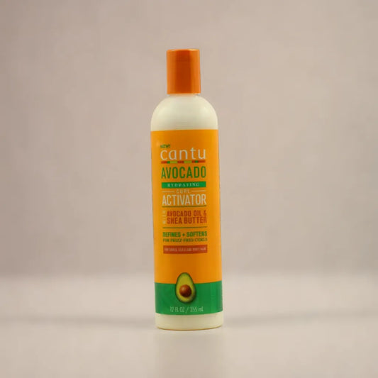 Crème capillaire hydratante activatrice de boucles Cantu Avocado