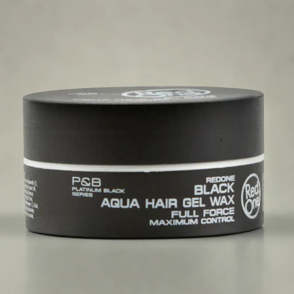 P&amp;B Platinum Black Series Red One Black Aqua Gel capillaire Full Force Contrôle maximal