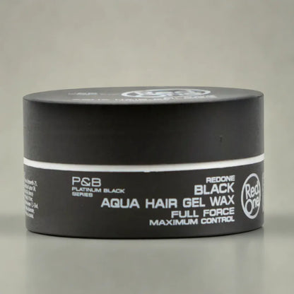 P&amp;B Platinum Black Series Red One Black Aqua Gel capillaire Full Force Contrôle maximal